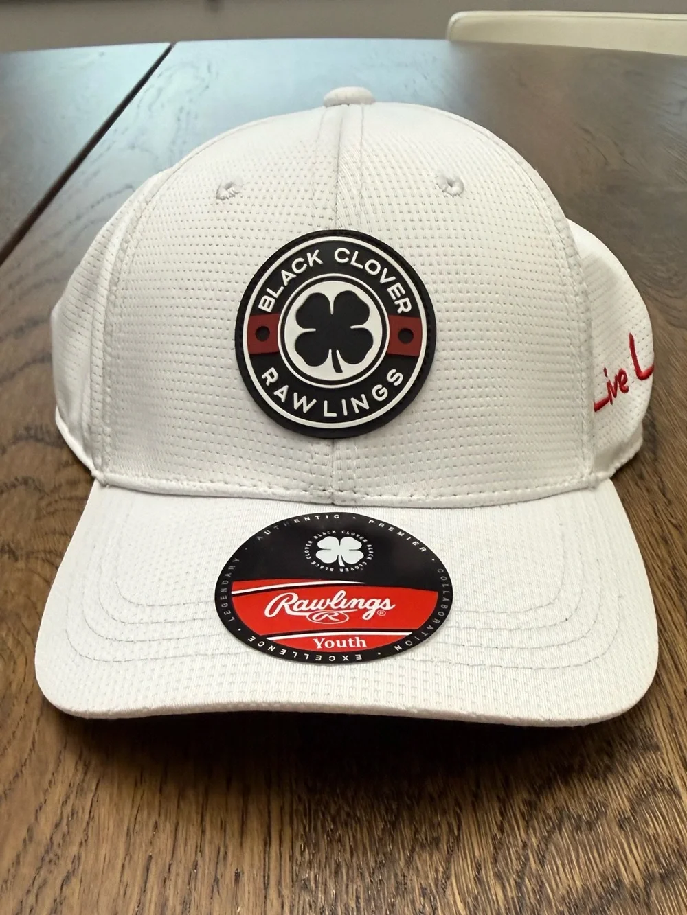 Rawlings Black Clover Post Season Snapback Hat Youth Brand New